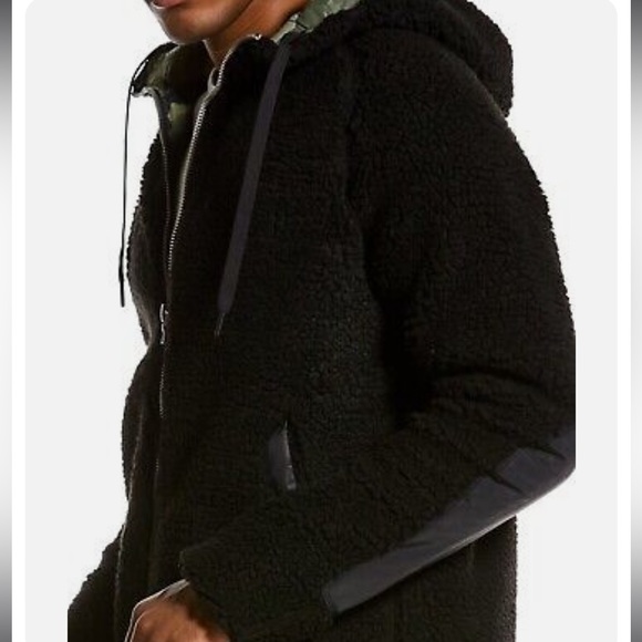 NWT RAG & BONE Men's Phantom Sherpa Tactic Jacket Size M. Black $395. - Picture 2 of 4